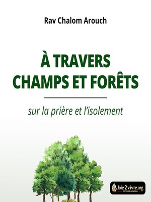 cover image of A travers champs et forêts